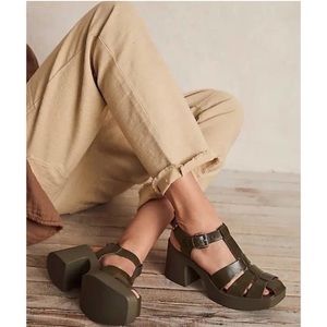 NEW Free People Pacific Platform Fisherman Sandals